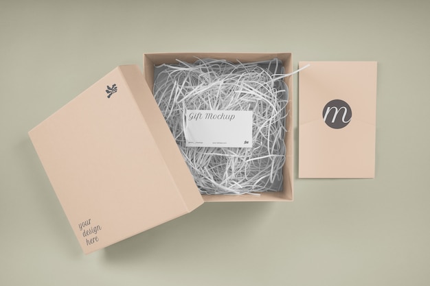 PSD geschenkbox-mockup-design