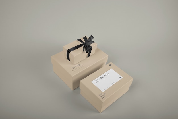 PSD geschenkbox-mockup-design