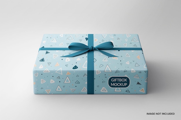 Geschenkbox-mockup