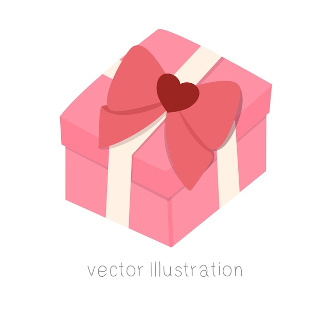 Geschenkkiste für den Valentinstag