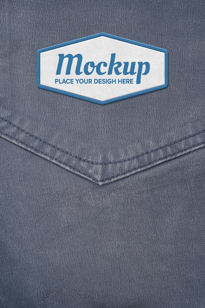 PSD gesticktes shirt-design-mockup