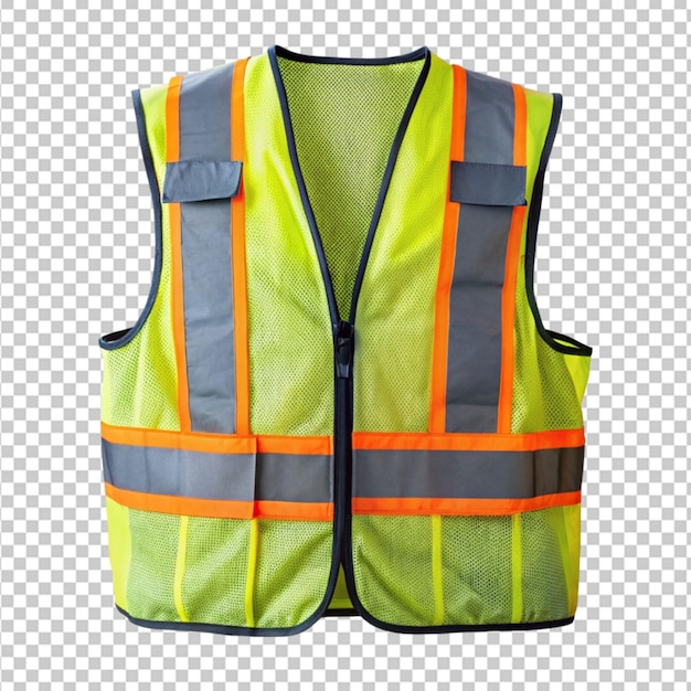 PSD gilet de sécurité à fond transparent