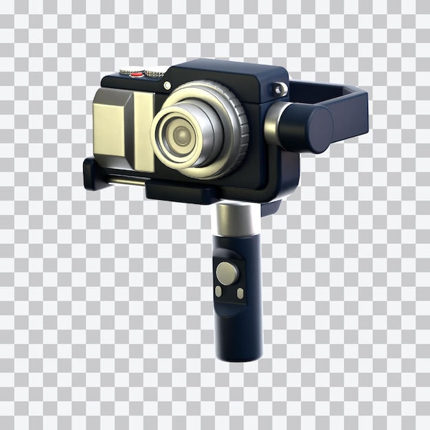 Gimbal con icona della fotocamera 3D