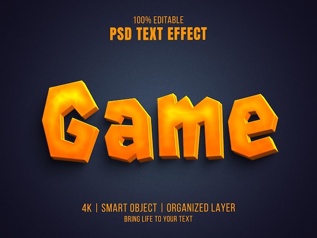 Gioco su effetto testo