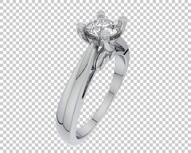 Gioielli isolati sullo sfondo illustrazione di rendering 3D