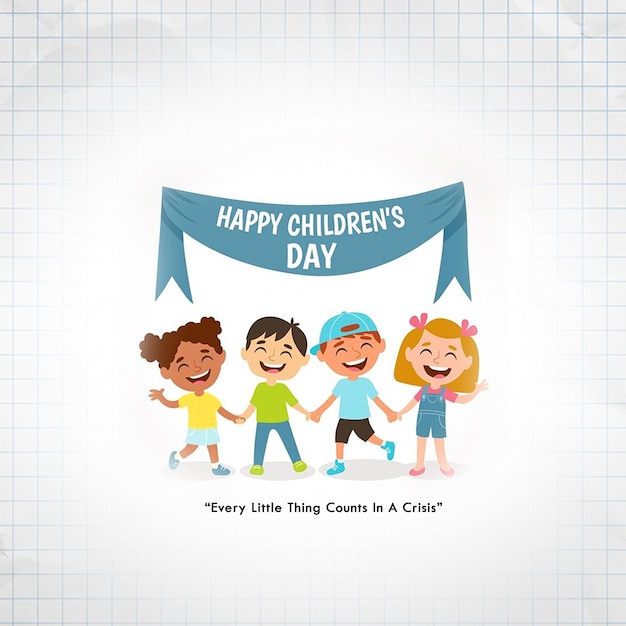 Giornata dei bambini di Javaharlal Nehrus Celebrazione della Giornata mondiale dei bambini