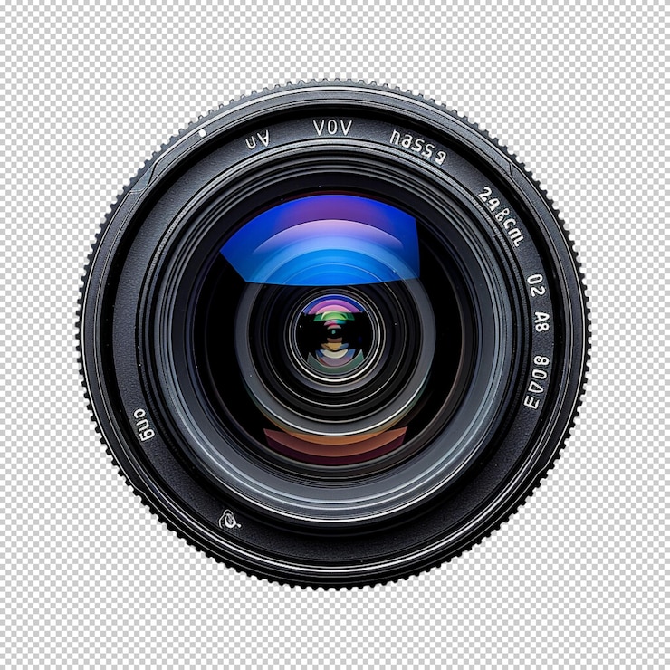 PSD giornata mondiale della fotografia fotocamera 3d isolata su sfondo trasparente