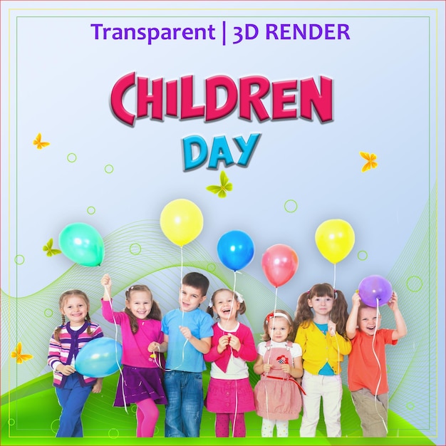 Giorno dei bambini Festa Giorno dei padri Giorno della signora 61 Giorno dei figli palloncini bambini bambino Giornata dei bambini