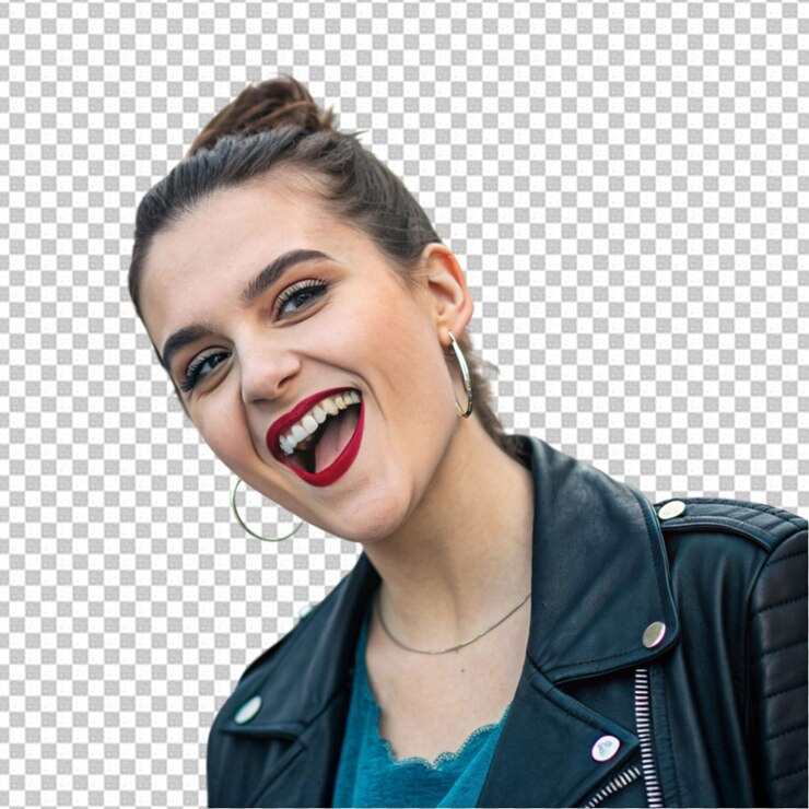 PSD giovane donna attraente