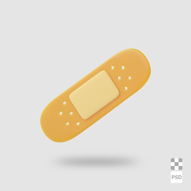 Gips 3D-Bild
