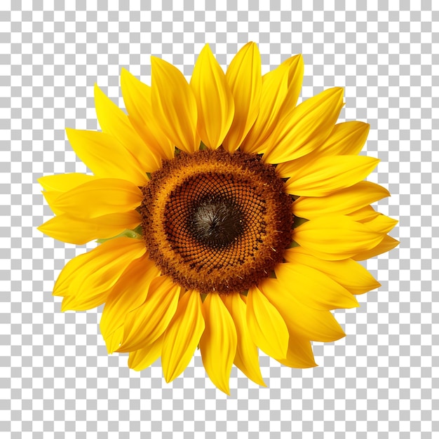 Girassol um girassol um girassol uma flor uma flor png clipart isolado fundo transparente