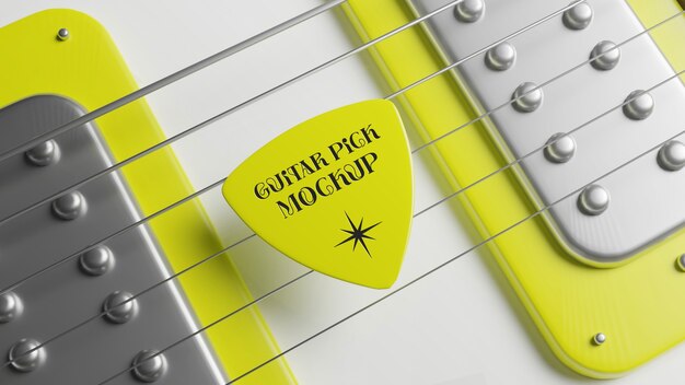 Gitarrenpick-mockup-design