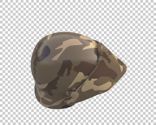 Gladiatorhelm isoliert auf dem Hintergrund 3D-Rendering-Illustration