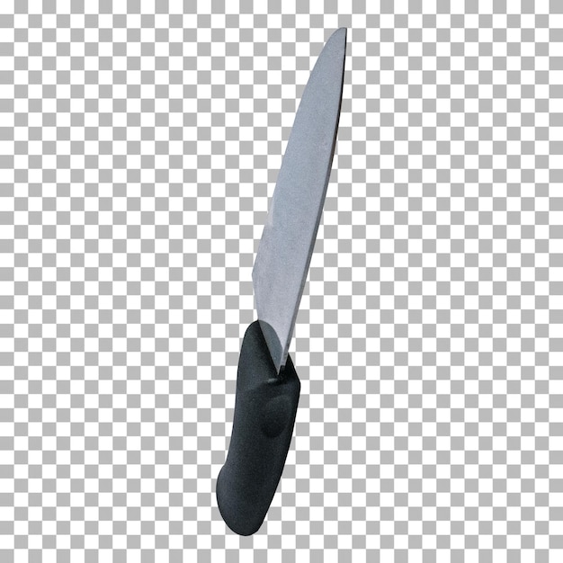 Glänzendes scharfes Messer aus Edelstahl