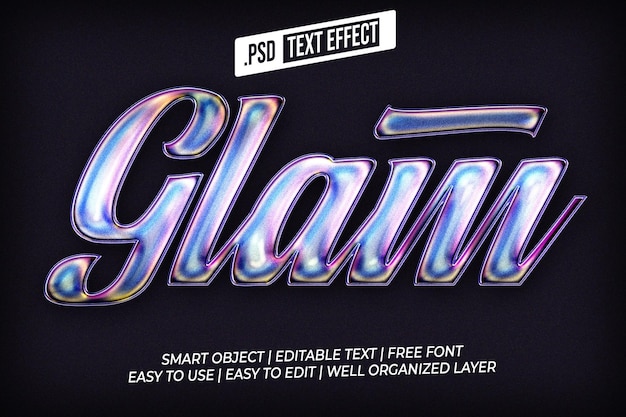Glam-Text-Effekt-PSD