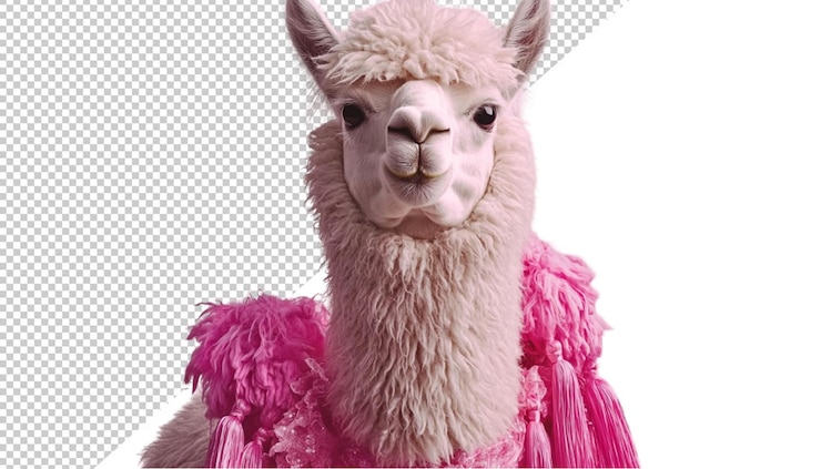 PSD la glamurosa alpaca