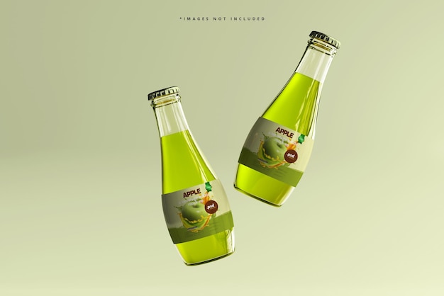 Glas-Getränkeflaschen-Modell