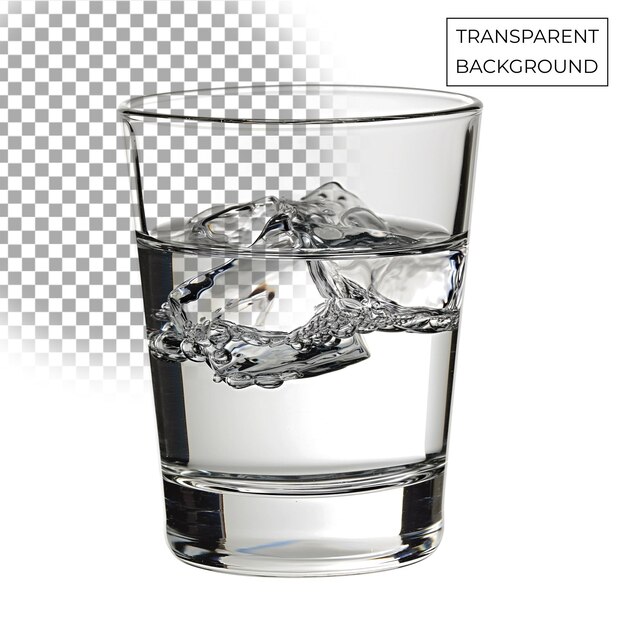 Glas isoliert auf durchsichtigem Hintergrund png Free PSD