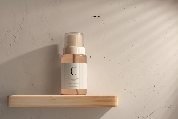 Glas Kosmetik Sprühflasche Modell