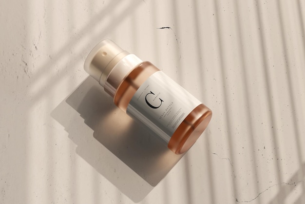 Glas Kosmetik Sprühflasche Modell