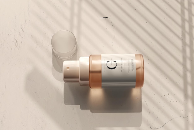 Glas Kosmetik Sprühflasche Modell