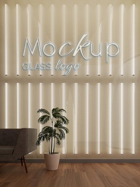 Glas-logo-mockup-design