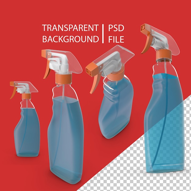 PSD glasreiniger png