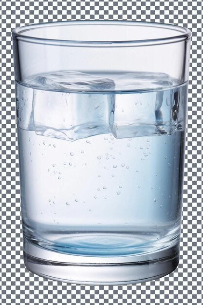 PSD glass of water