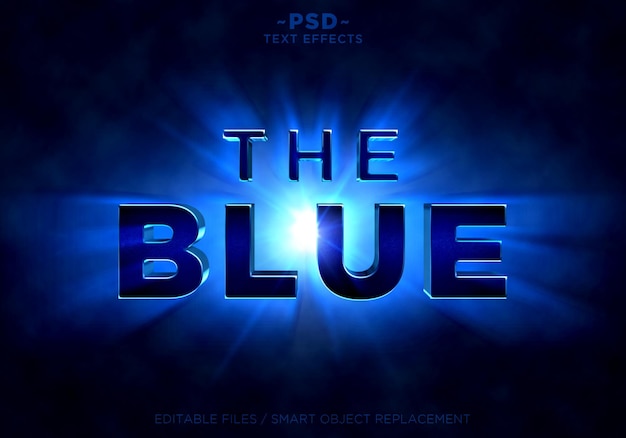 Gli effetti dei raggi di luce Blue Shine