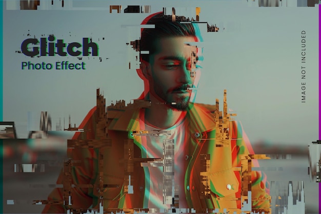 Glitch-fotoeffekt