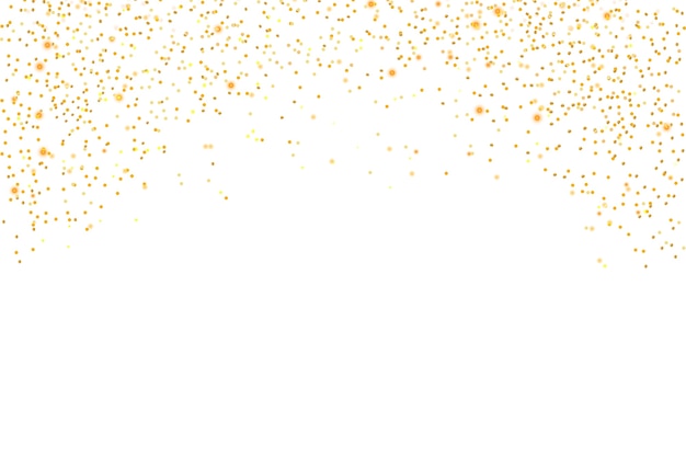 Glitterrand isoliert