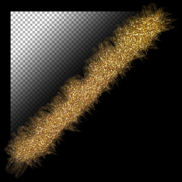 Glitzerhintergrund auf transparentem Hintergrund