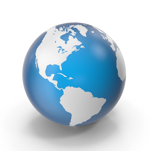 Globe 3D époustouflant avec des détails réalistes Représentation parfaite de la carte du monde Globes 3D de haute qualité