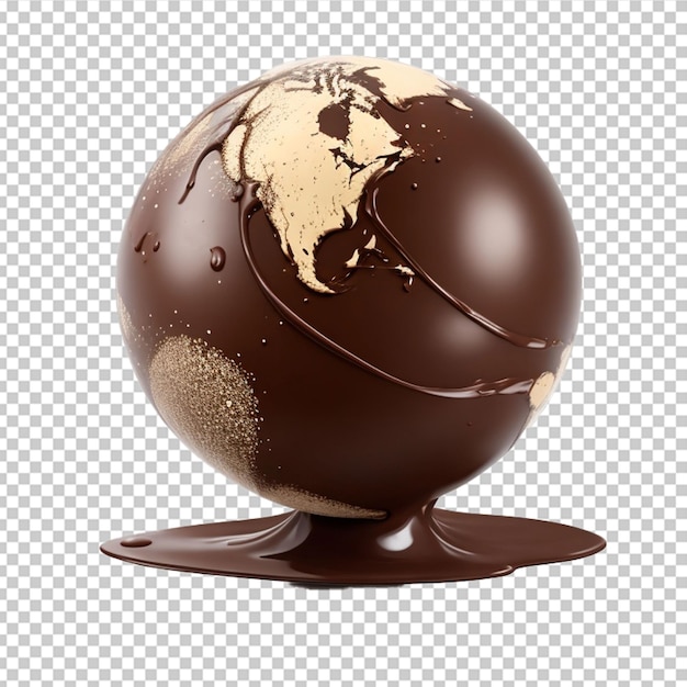 globe de chocolat