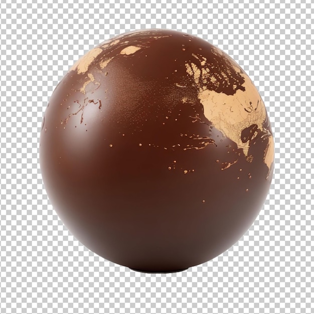 globe de chocolat