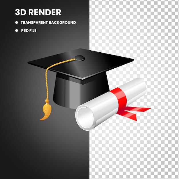 Globe de fichier PSD transparent à graduation 3D