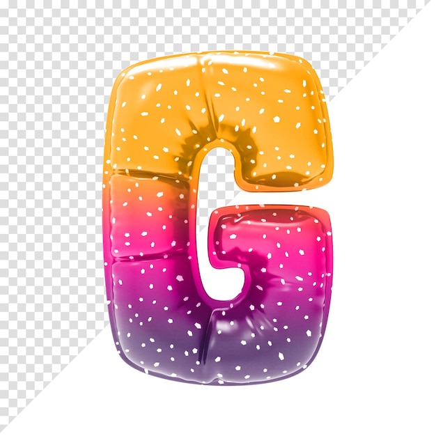 globo aislado alfabeto icono realista