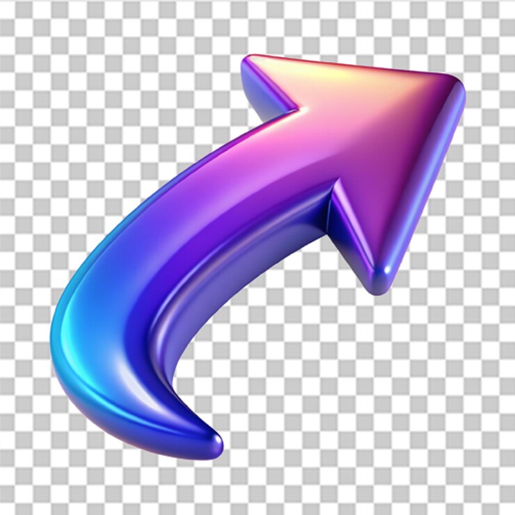 PSD globo brillante en 3d con icono de lupa y colores vibrantes en fondo blanco