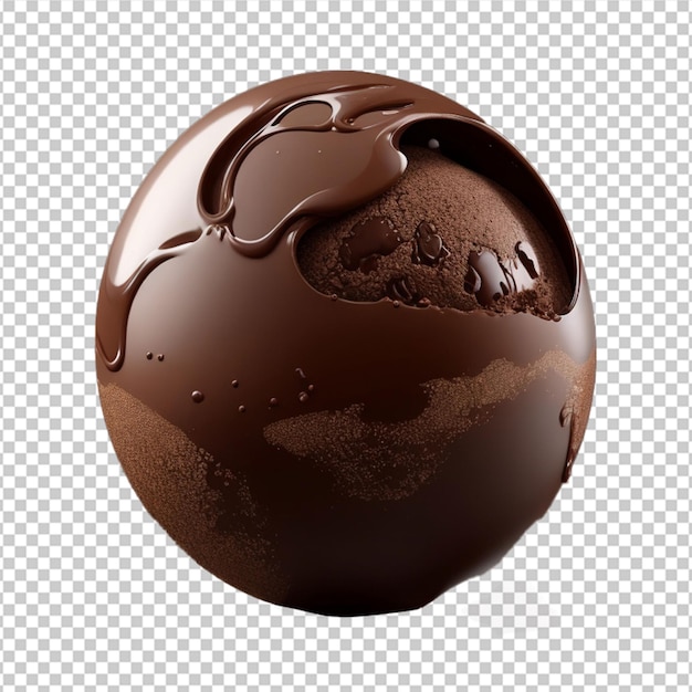 globo de chocolate