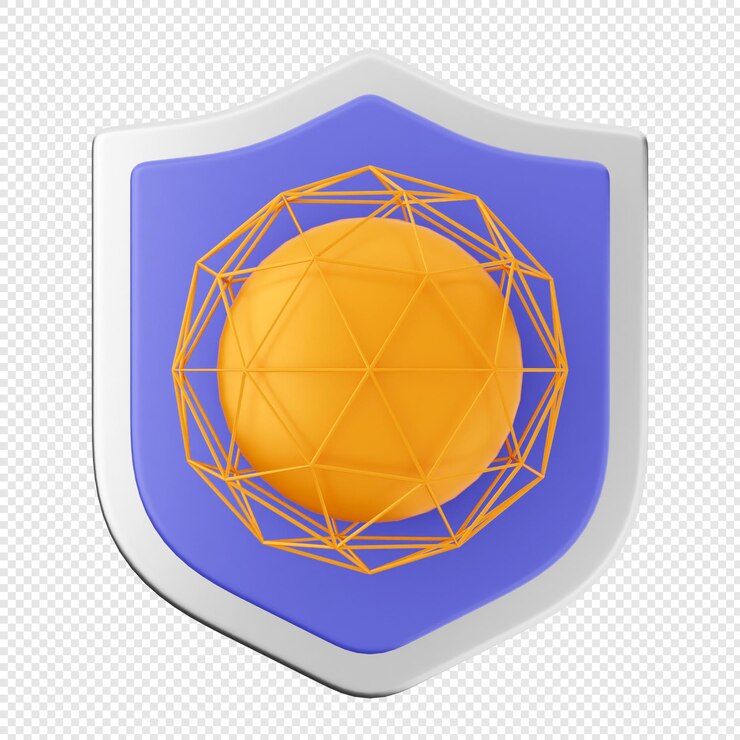 PSD globo de proteção de segurança de escudo 3d