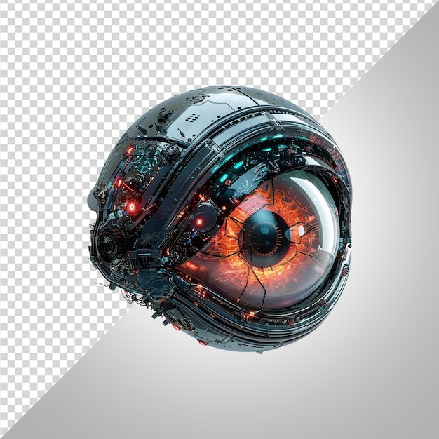 globo ocular robótico png