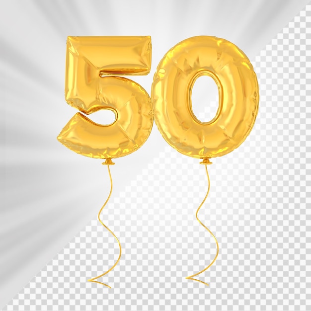 Globo de oro número 50