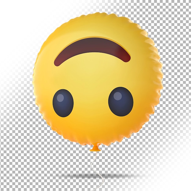 PSD globos de cara de reacción de emoticonos