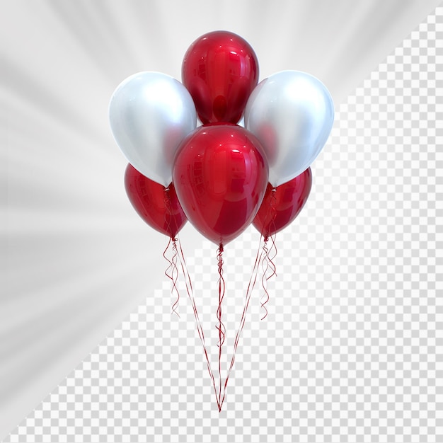 Globos elemento 3d