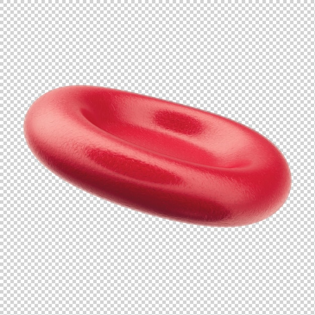 PSD globule rouge modèle 3d