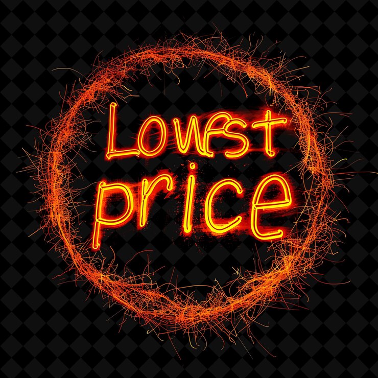 PSD glowing neon fractal de precio más bajo texto en neon orange wit png y2k diseños decorativos de ventas