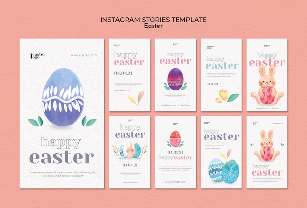 Glückliche Ostertag instagram Geschichten