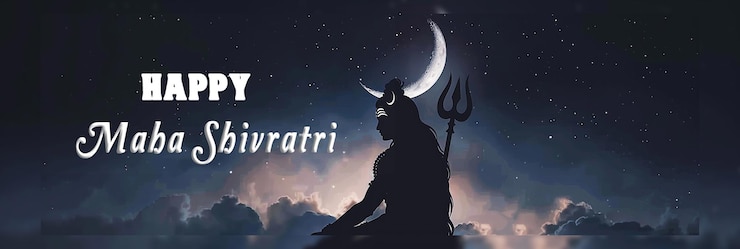 PSD glückliches maha shivratri hindu-festival feiern traditioneller hintergrund