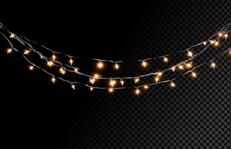 PSD glühende saitenlampen