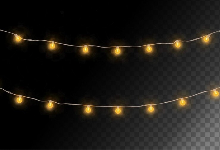 PSD glühende saitenlampen